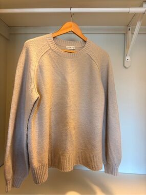 Gentle Fawn Crewneck Sweater in Beige